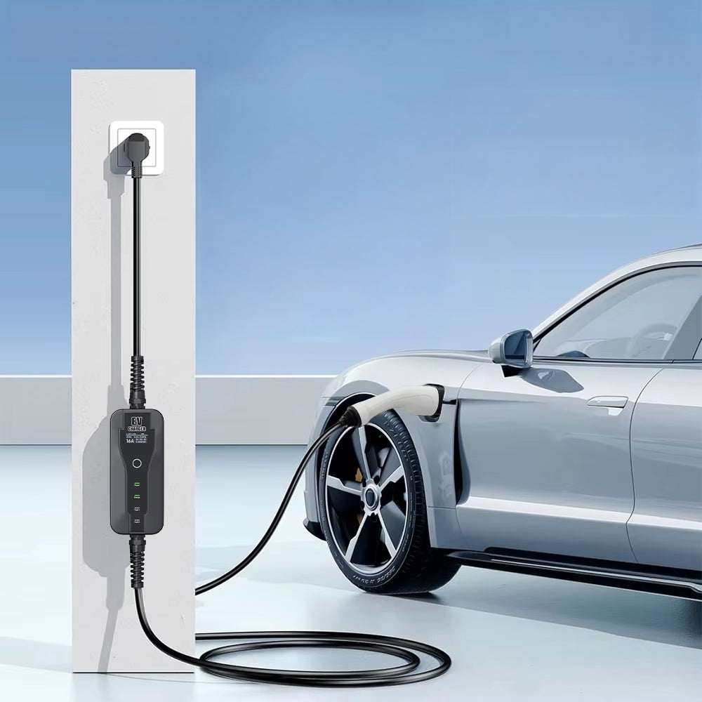 EV Car 英規三腳13A 便攜式充電器